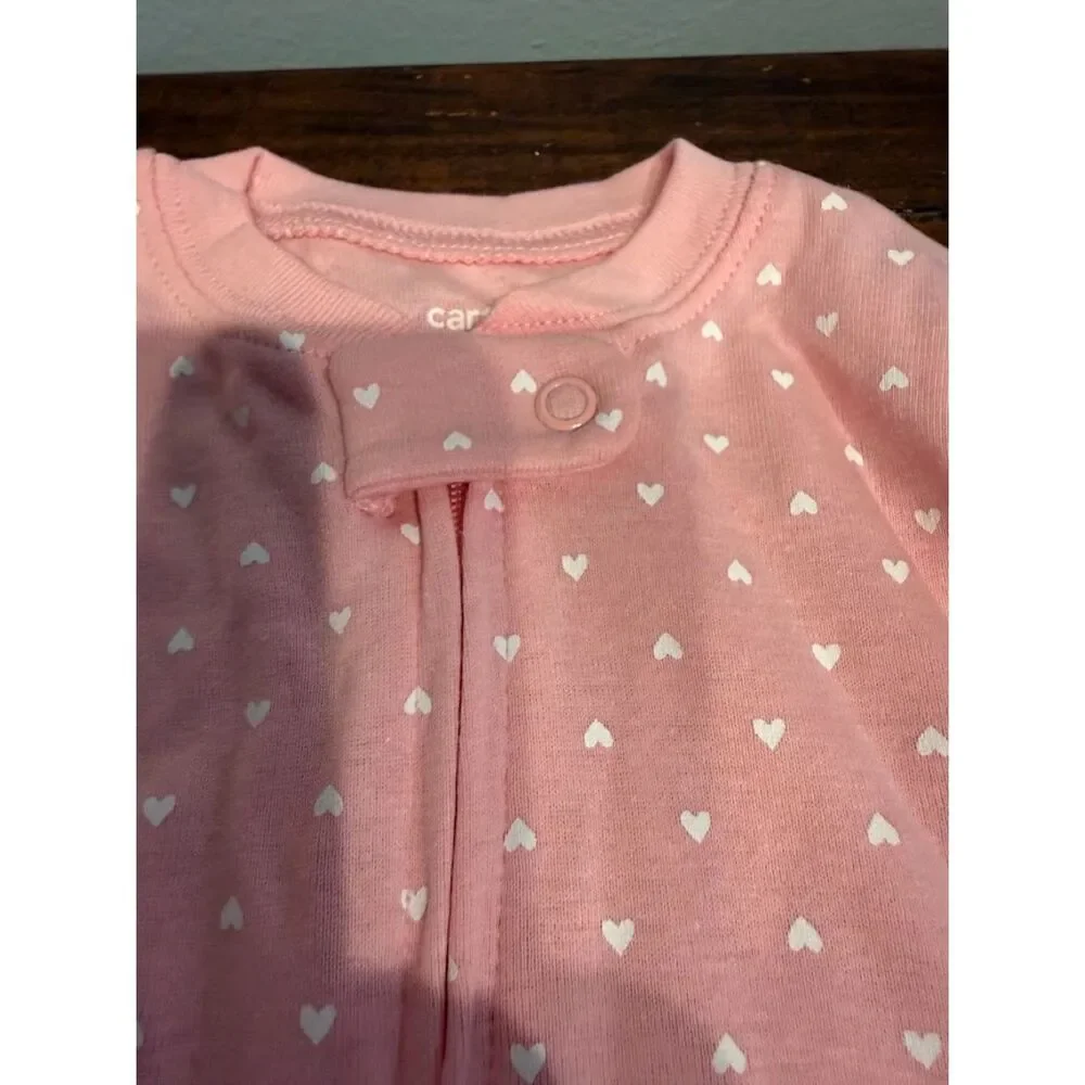 Carter's Baby Girl Unicorn Snug Fit Cotton Footie Pajamas size 18 m